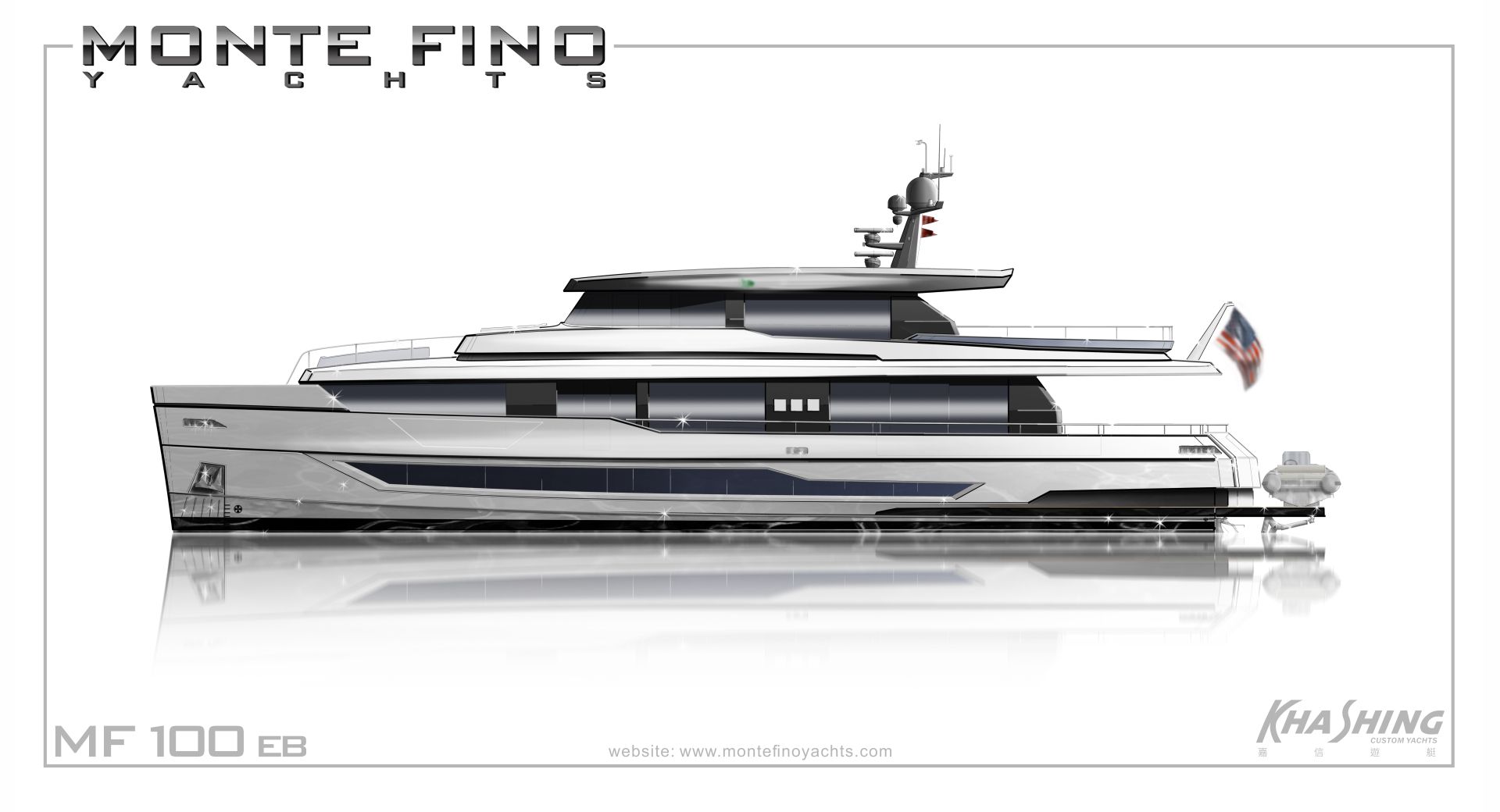 INTRODUCING NEW MONTE FINO 100 EB (ENCLOSED BRIDGE)